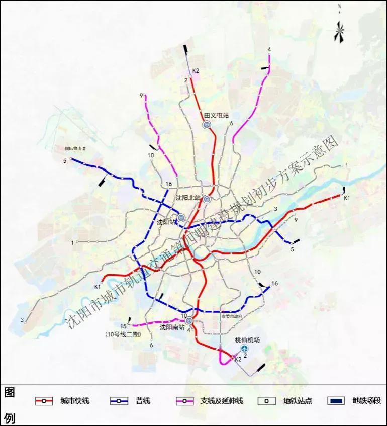 沈阳地铁4号线线路图最新解析