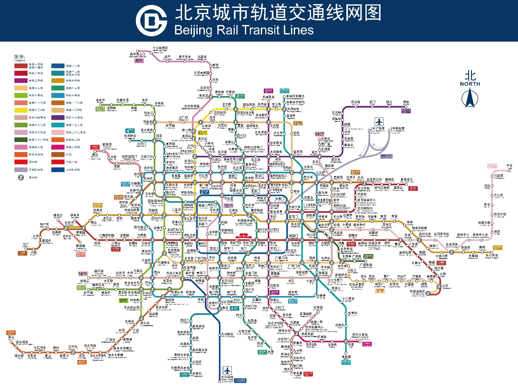 城市脉络新延伸，最新地铁线路图公布