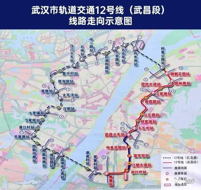 武汉地铁线路图全新概览