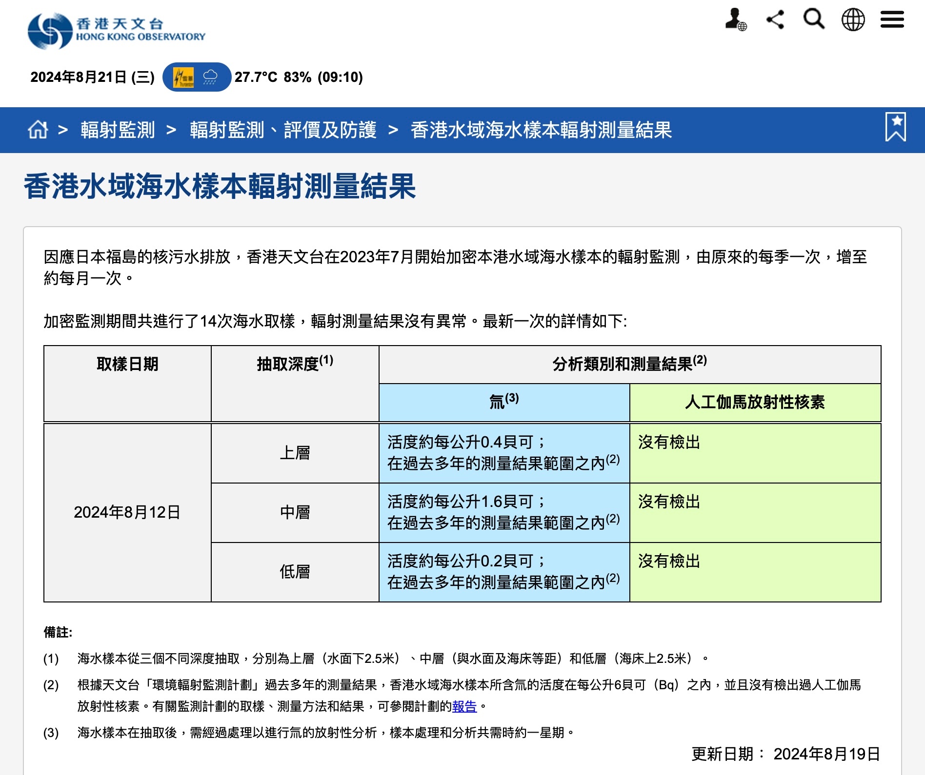 香港天文台最新气象更新及公众关注焦点