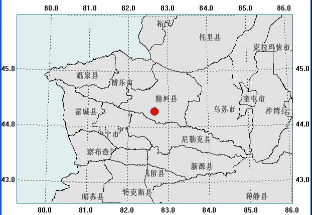 新疆乌鲁木齐今日地震最新消息