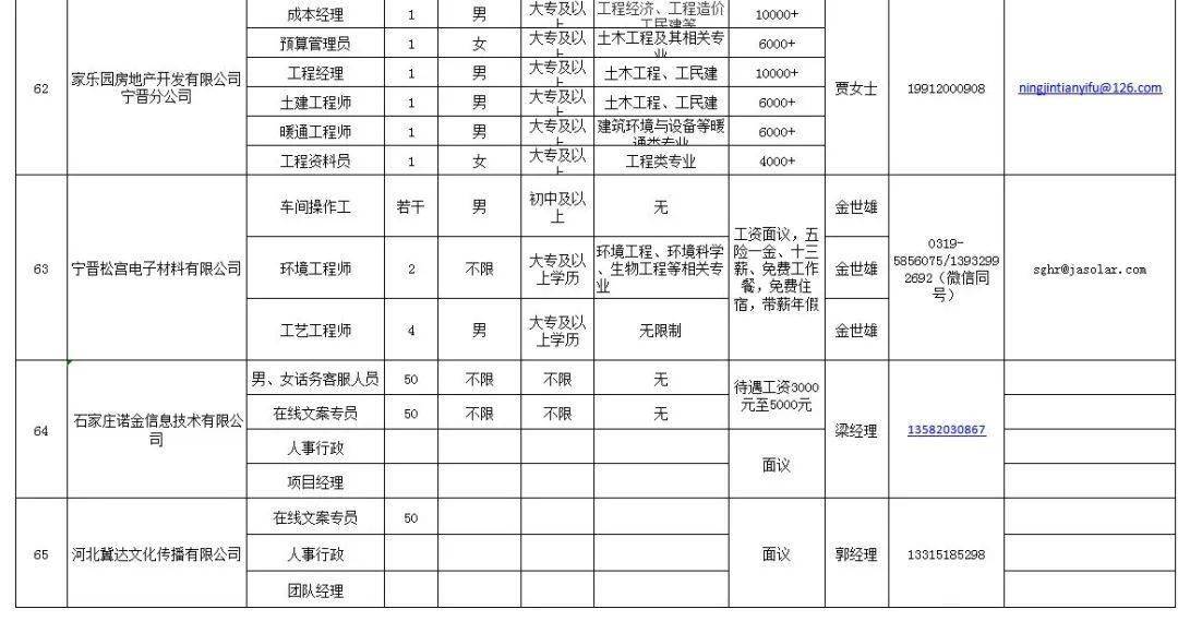 宁晋最新招聘信息今日发布，职业发展无限机遇等你来探寻