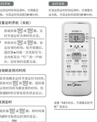 美的空调遥控图解及操作指南与体验分享