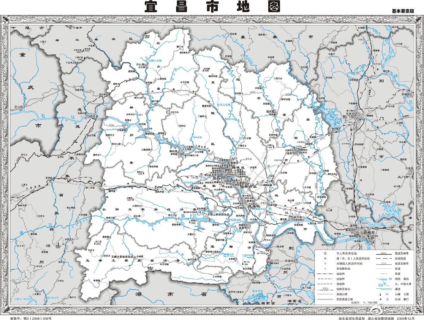 宜昌市区最新地图，揭示城市新面貌