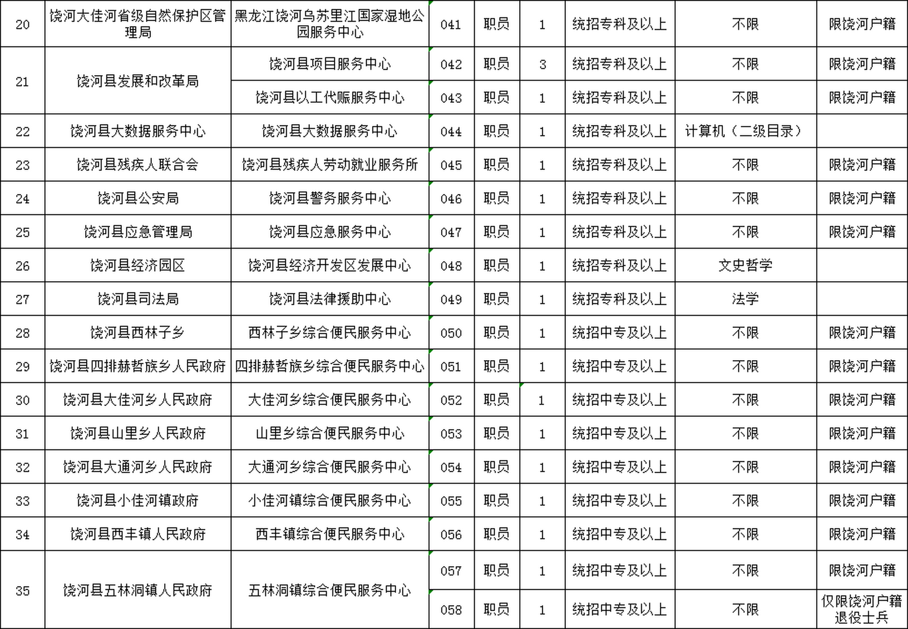 太康县数据和政务服务局招聘公告详解